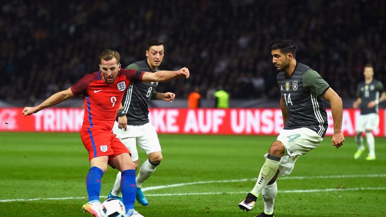 Kane scored England's opening goal in the 3-2 win over Germany