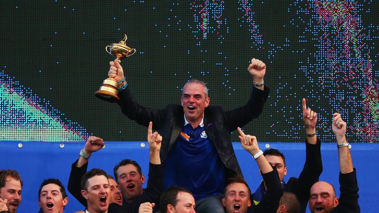 McGinley lead Europe to victory at Gleneagles in 2014