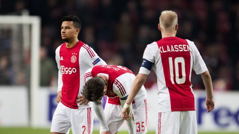 Ajax slipped up at home to NEC on Sunday