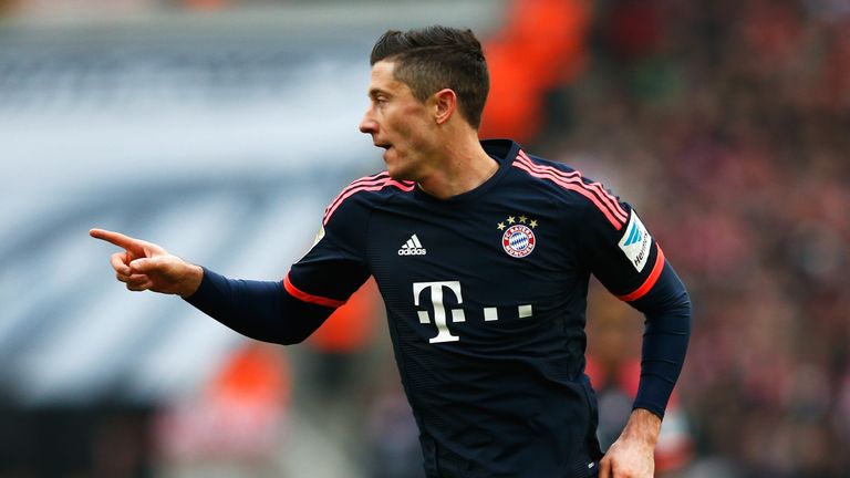 Lewandowski moved to the Allians Arena in 2014 on a free agent deal from Borussia Dortmund, and has scored 67 goals in 100 games