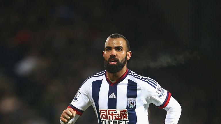Sandro joined West Brom on loan in January but made only five starts