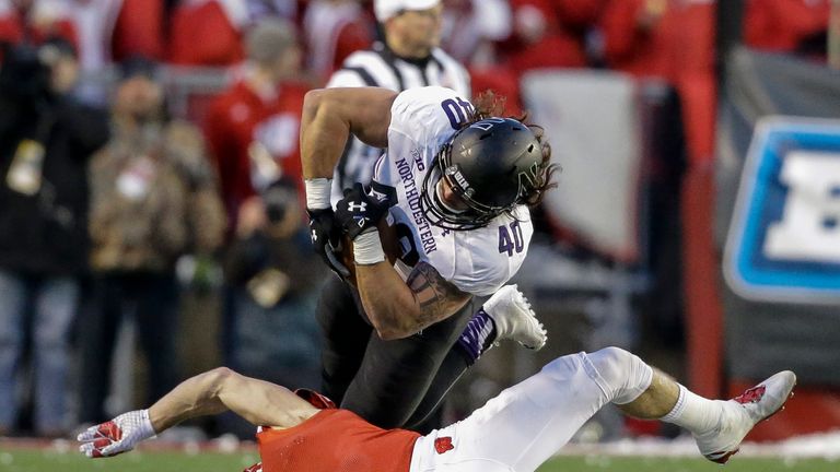 Vitale believes that his experience at 'superback' can stand him in good stead for an NFL career