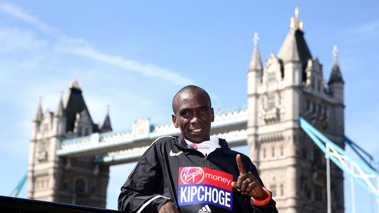 Kenya's Eliud Kipchoge is coming back to London