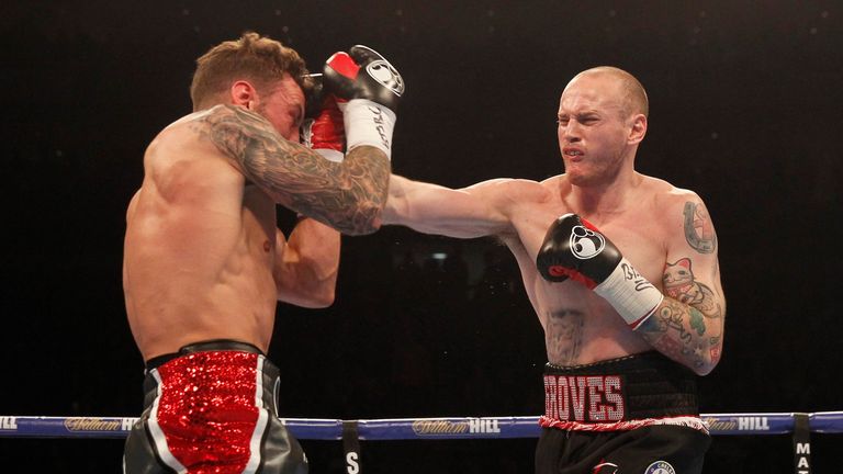 Groves claimed victory over David Brophy last time out in April