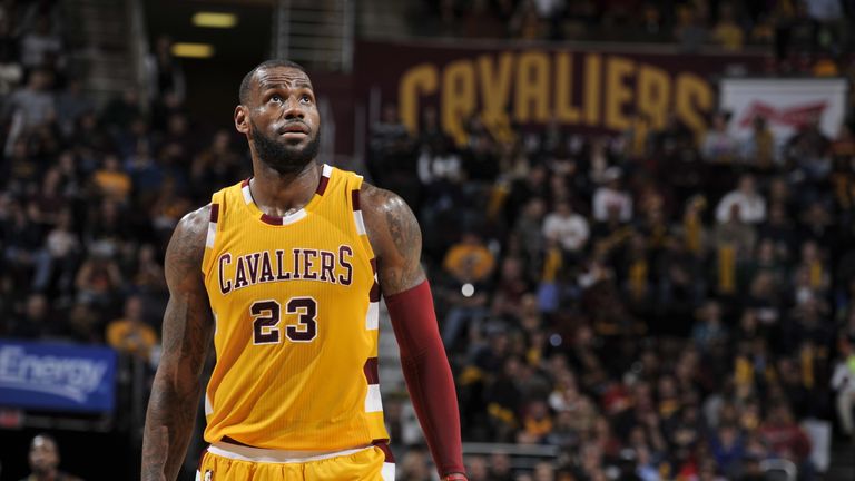 LeBron James has been forced to share the limelight with Curry