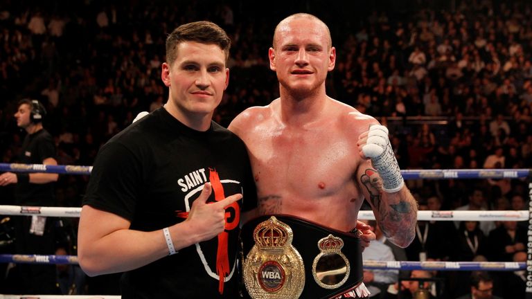 Shane McGuigan (left) has been working with Groves
