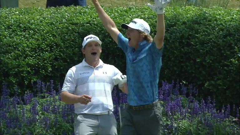 Will Wilcox made the first ace on the 17th at TPC Sawgrass since 2002