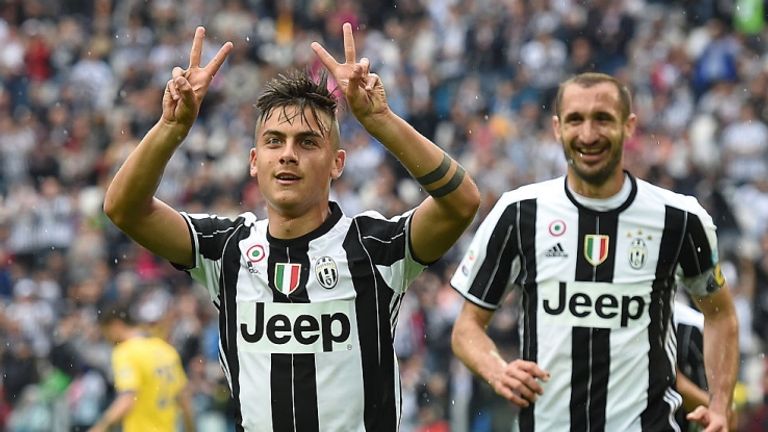 Paulo Dybala has scored 19 times in Serie A for Juventus this season