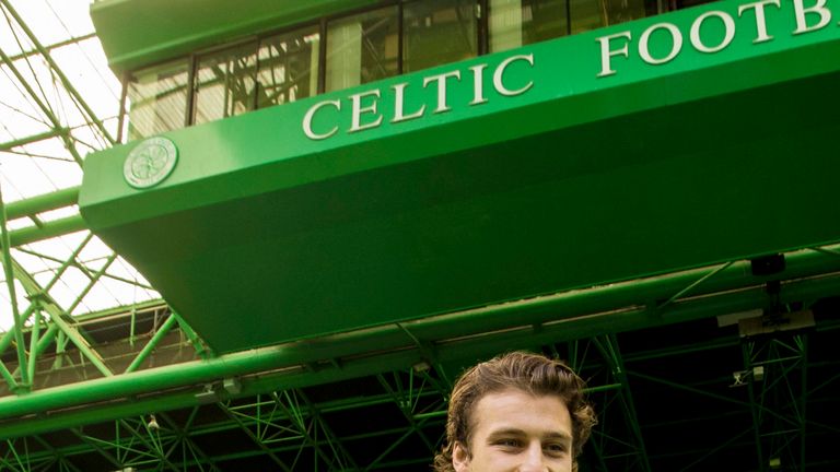 Erik Sviatchenko is keen to don the hooped jersey at Celtic Park in the near future