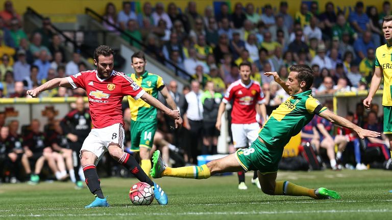 Juan Mata earned Manchester United a narrow 1-0 win at Norwich last Saturday