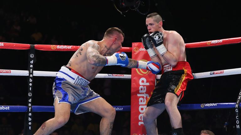 Murray (left) defeated Cedric Spera in his last fight