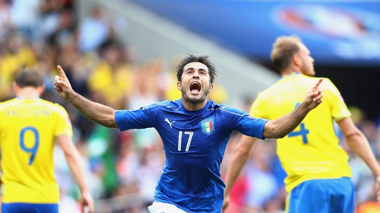 Eder is expected to lead Italy's attacking line