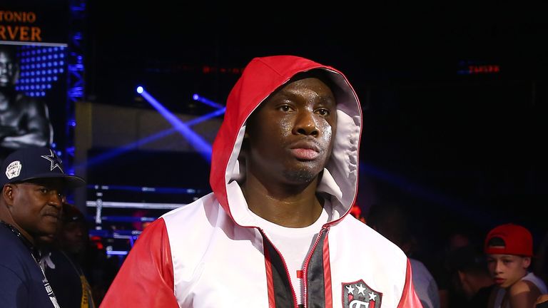 Antonio Tarver enters the ring for his most recent bout