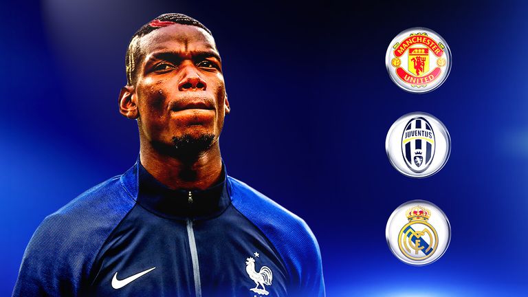 Man Utd and Real Madrid are reportedly interested in Pogba