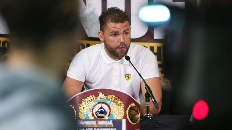 Billy Joe Saunders will top the bill in Cardiff later this month