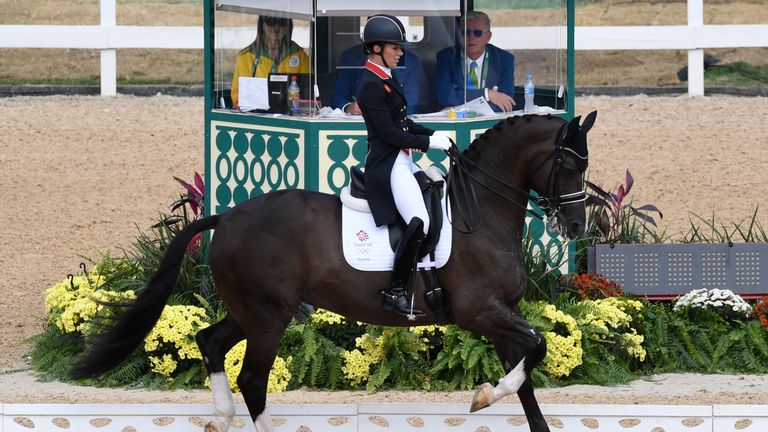 Charlotte Dujardin and Valegro were poetry in motion in their first outing in Rio