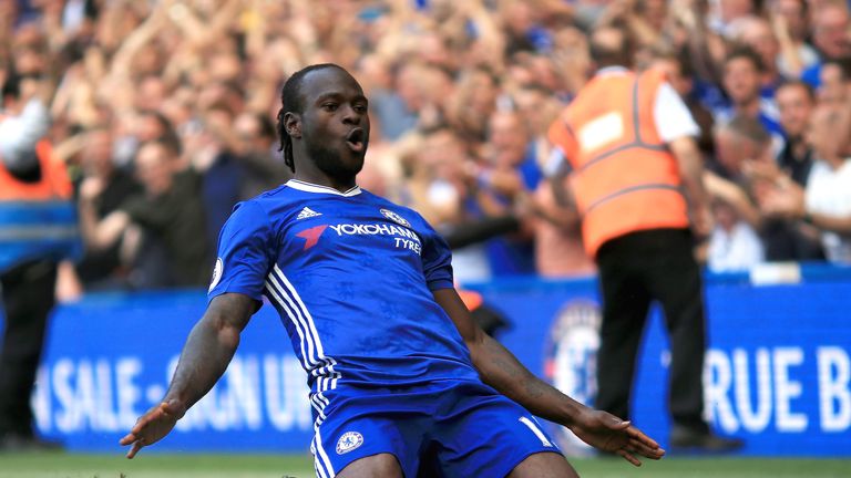 Victor Moses has thrived in a new wing-back role under Antonio Conte