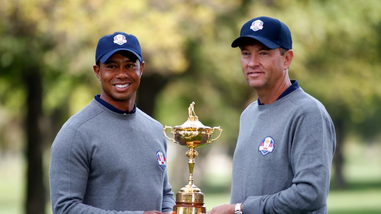 Tiger Woods will be one of Davis Love's assistant captains at Hazeltine