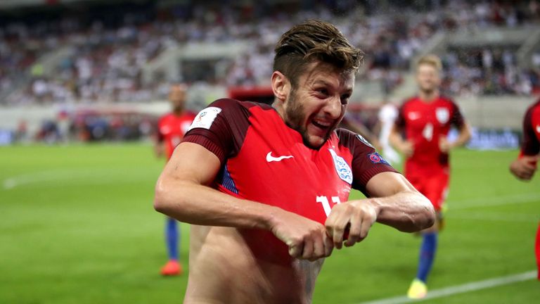 England needed a late goal from Adam Lallana to beat Slovakia last year