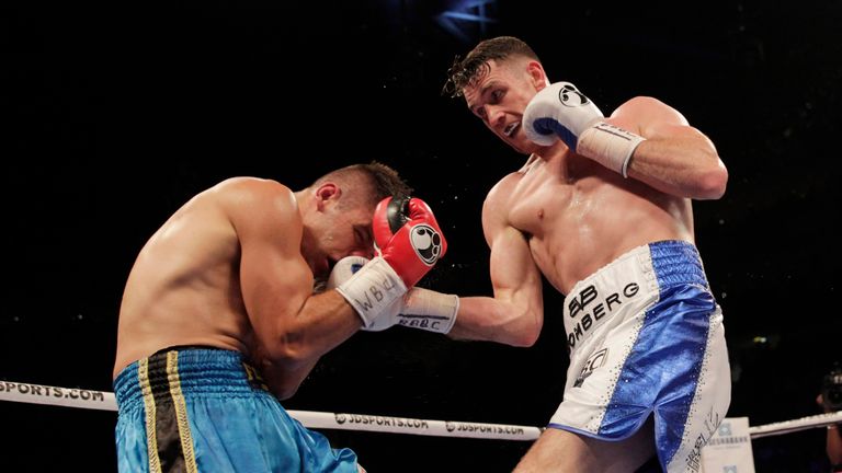 Callum Smith (R) is the WBC mandatory challenger