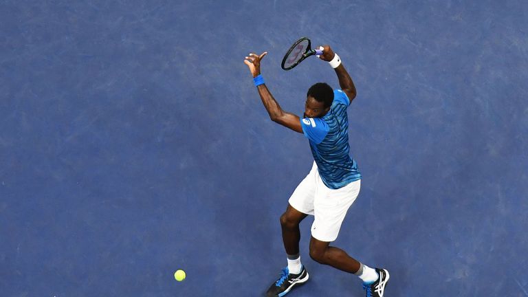 Monfils is capable of both the sublime and ridiculous