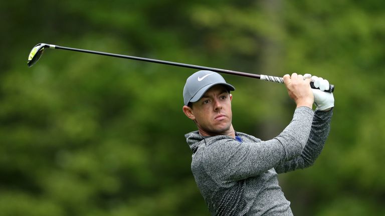 Rory McIlroy hit one of the best five-woods of his career to seal victory at the K Club
