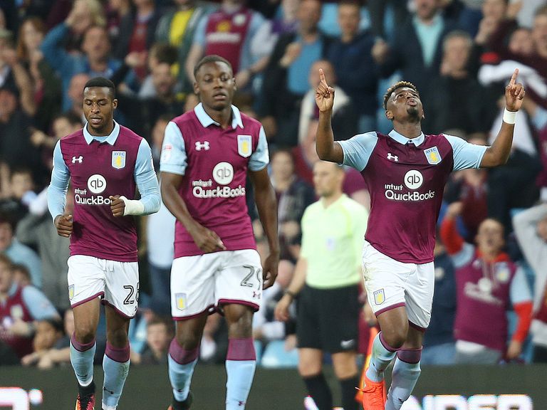 Aston Villa take on Leeds in the sides