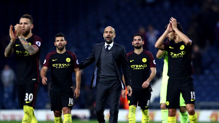 Guardiola's side lost for the second successive time at Leicester at the weekend