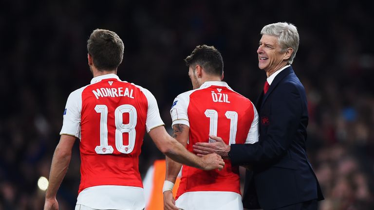 Wenger's side are level on points at the top of the Premier League