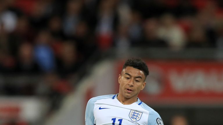 Lingard has been capped four times by England