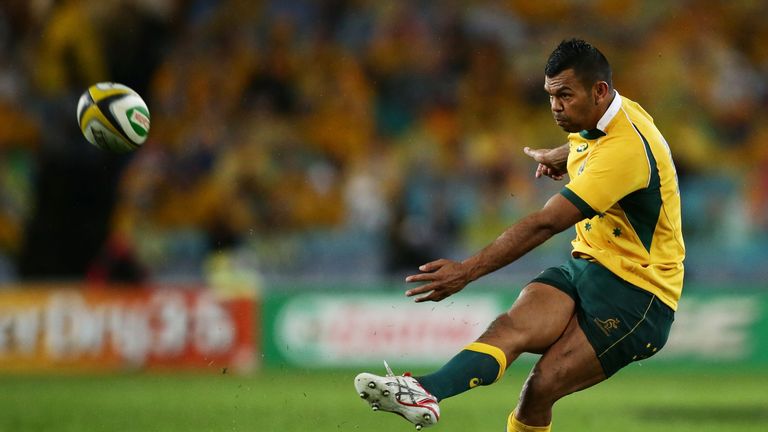 A Kurtley Beale penalty ended the All Blacks' last attempt at the record