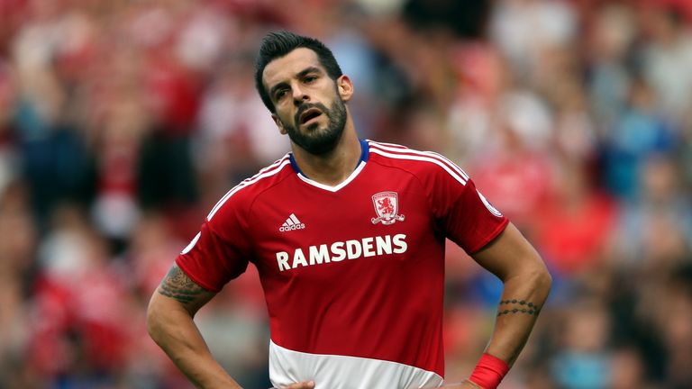 Aitor Karanka says Middlesbrough striker Alvaro Negredo has to keep working  