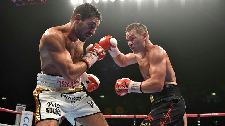 The north Londoner shared a gruelling fight with Fedor Chudinov