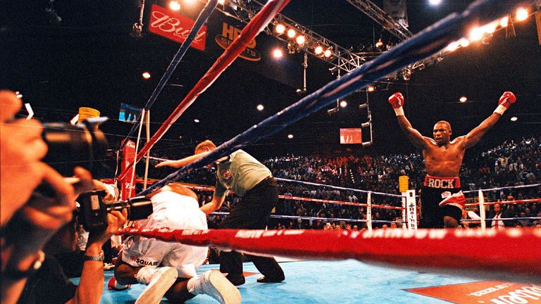 Hasim Rahman inflicted a shock loss on Lewis in 2001