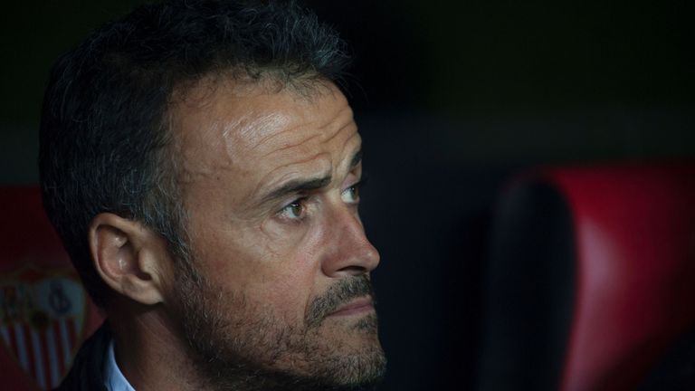 Luis Enrique was delighted with Barcelona's win over Sevilla