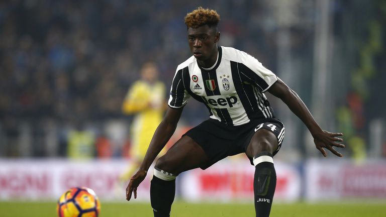 Kean became the first millennium-born player to feature in Serie A, days before becoming the first to play in the Champions League
