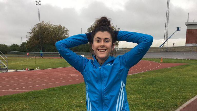 Getting stuck into winter training in a new environment