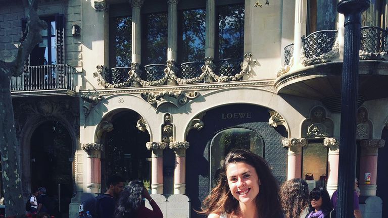 Olivia begins preparation with a few days in Barcelona