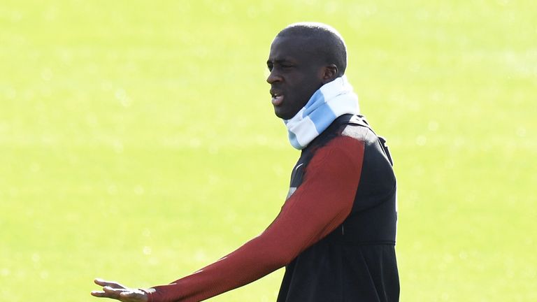 Yaya Toure was out of the Man City team in the early part of the season