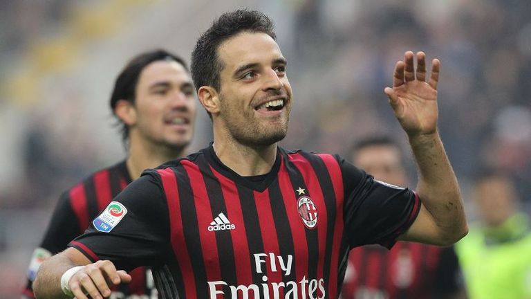 Italy midfielder Giacomo Bonaventura scored against Udinese at the weekend before being forced off with a season-ending thigh injury