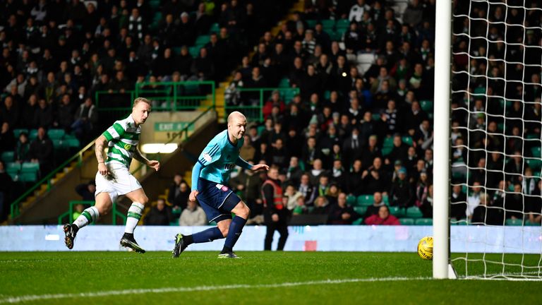 Griffiths grabs the only goal of the game against Hamilton