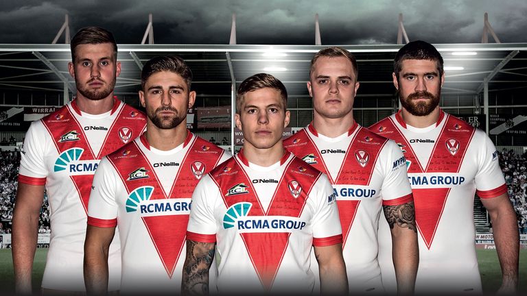 st helens rugby kit