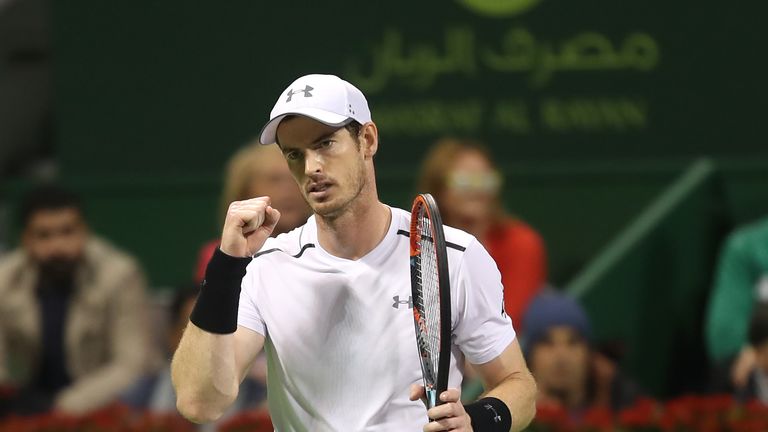 Murray will go into the Australian Open as the top ranked player in the world