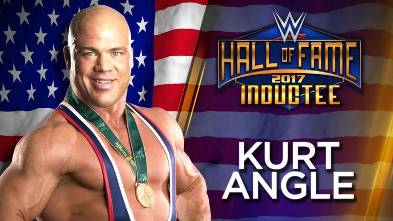 Resultado de imagen para wwe kurt angle hall of fame