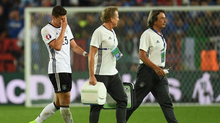 Gomez's Euro 2016 was cut short by injury