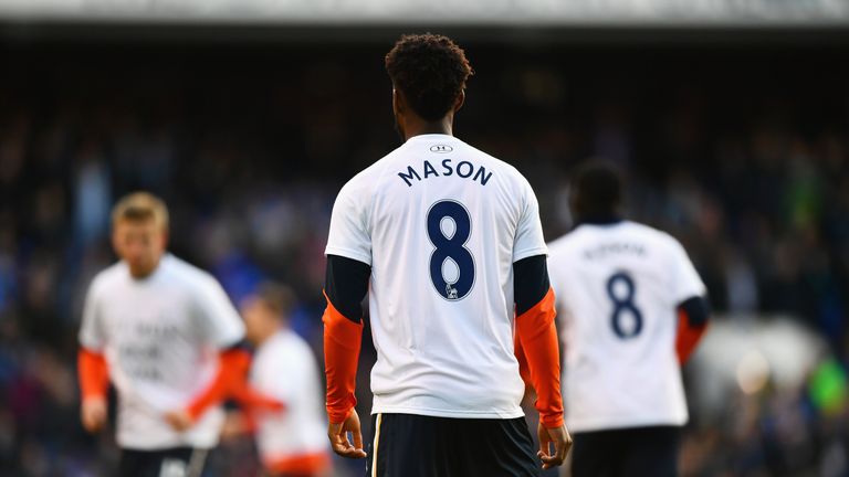 Mason's former team-mates at Tottenham were also among those who offered their support as he recovered