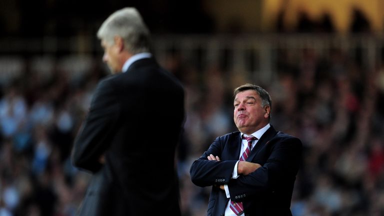 Allardyce admits he loved beating Arsenal when he was with Bolton, something he did on three occasions