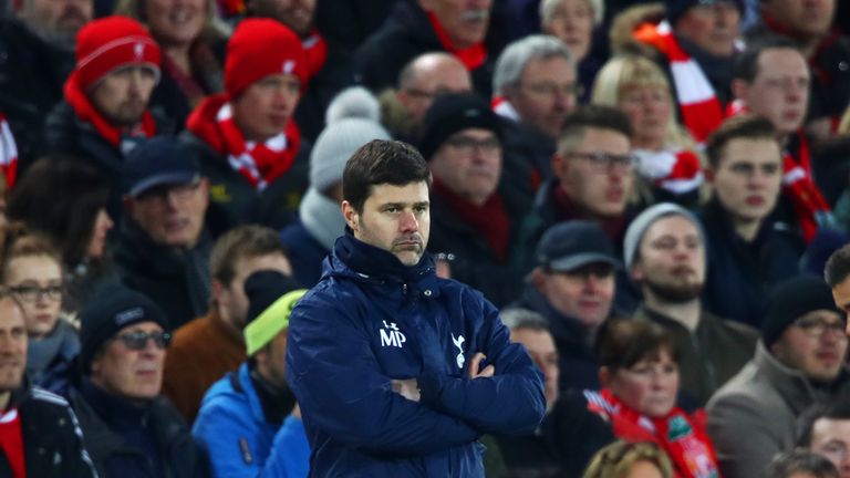 Mauricio Pochettino was disappointed in his side's display at Anfield