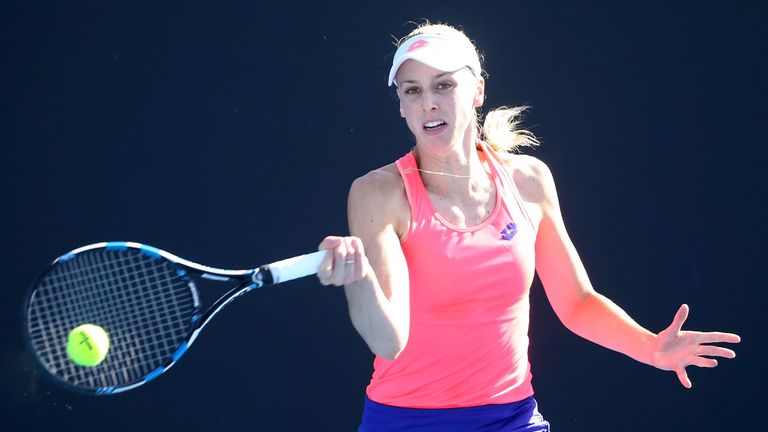 Naomi Broady was another beaten Briton on Tuesday