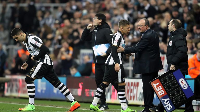 Benitez is likely to call upon Dwight Gayle for visit of Spurs